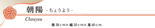 お正月花2023朝陽（ちょうよう）タイトル