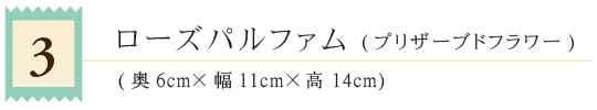 03ローズパルファム（プリザーブド）タイトル